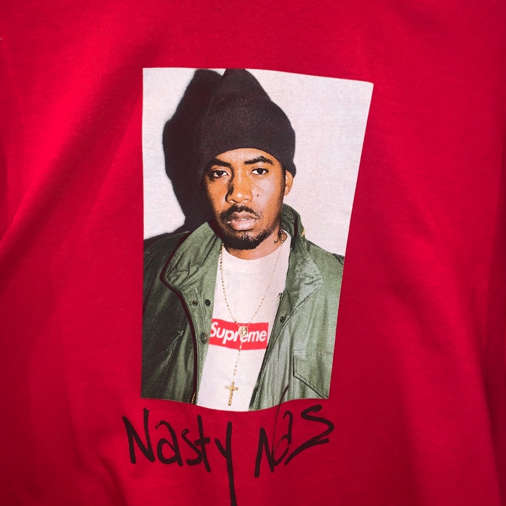Supreme Nas tee